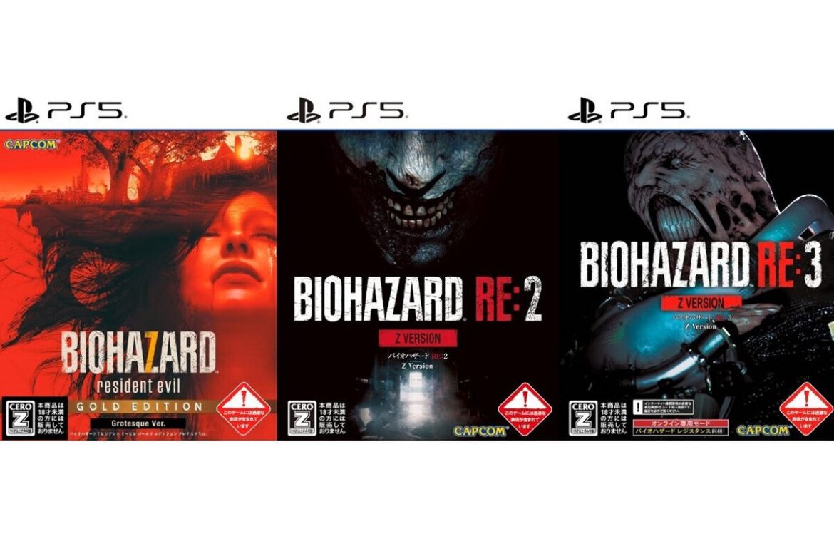 アスキーゲーム:PS5パッケージ版『バイオハザード7 GE』『バイオハザード RE:2』『バイオハザード RE:3』が本日発売！