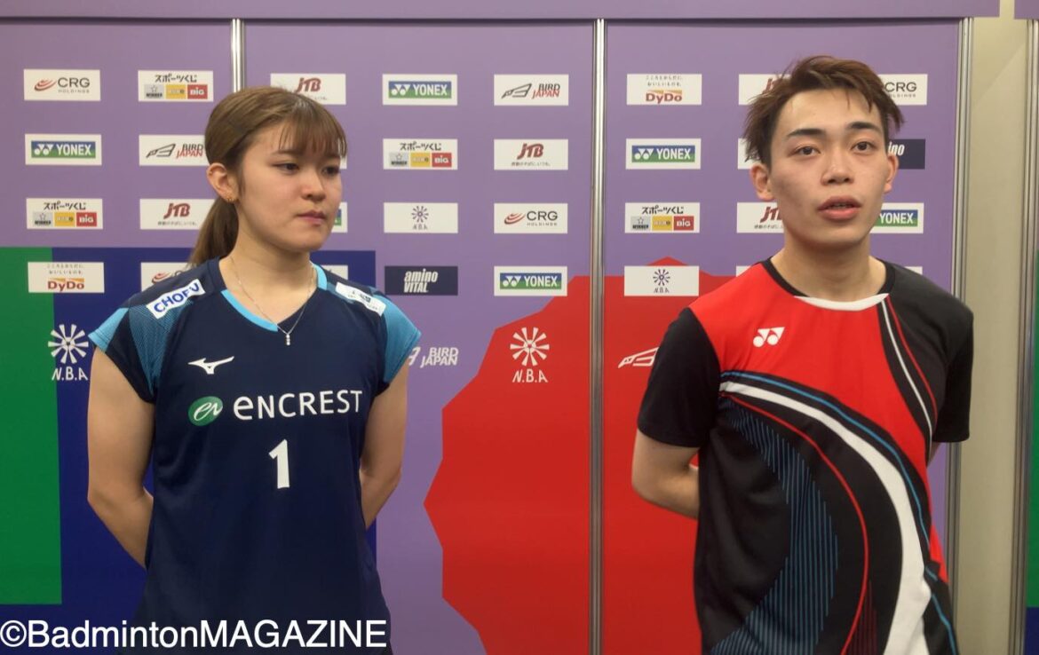 【全日本総合バドミントン2024】「“2人で楽しもう”と声をかけていけたのがよかった」（西大輝）＜選手コメント／準決勝-15＞ - バド×スピ!（バドミントンスピリット）