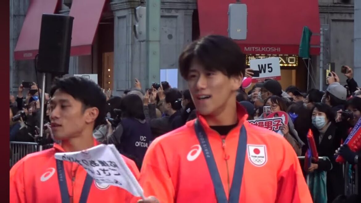 パリオリンピック・パレード2024② 日本橋【オリンピック 】 2024/11/30