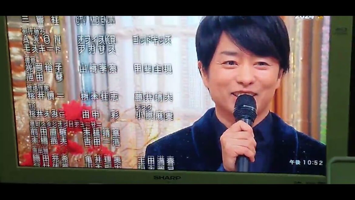 ベストアーティスト2024櫻井翔くんの声  心配の声が殺到