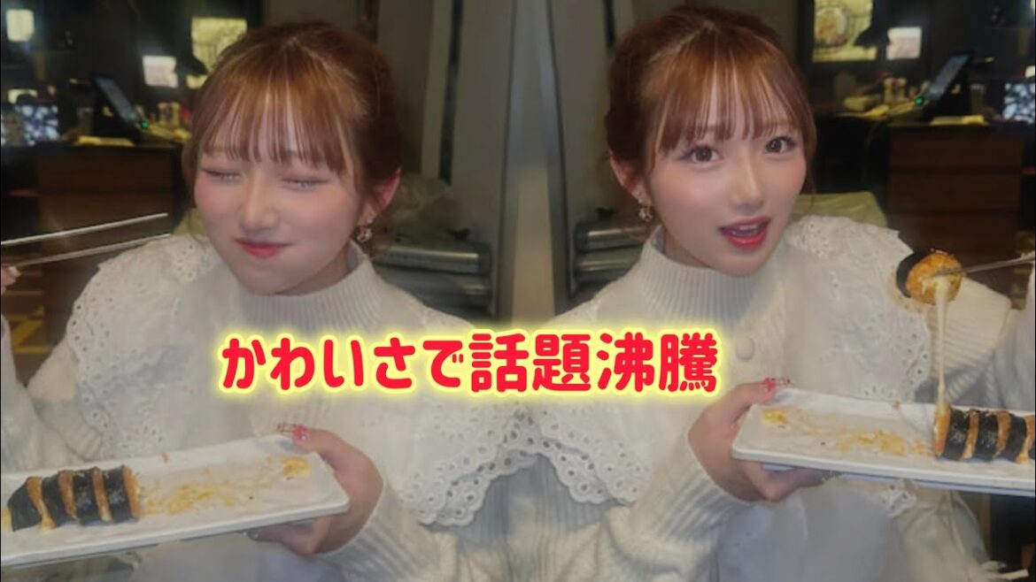 辻希美＆杉浦太陽夫妻の長女・喜久ちゃんが、韓国料理を食べる様子がかわいいと話題。