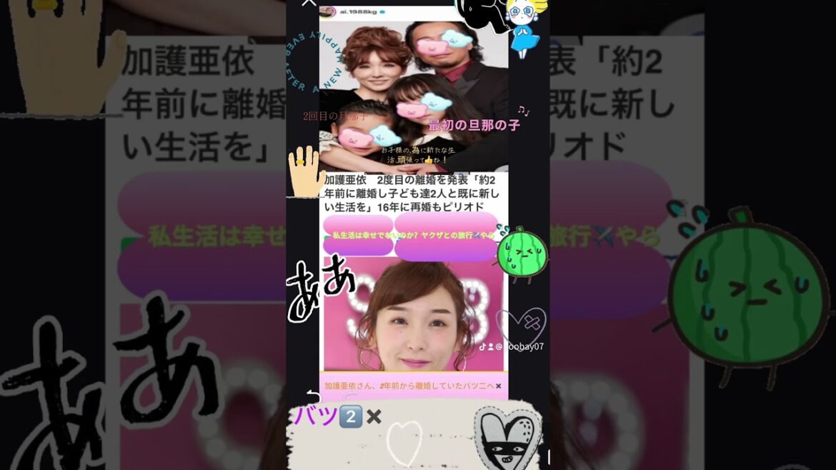 #2度の離婚発表#2024.12.30#2年前に離婚していた#いまになり遅く公表#お騒がせかごちゃん#元モーニング娘 @yamami261