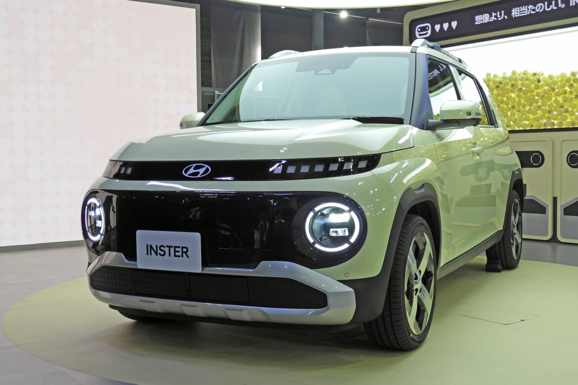 「ヒョンデ・インスター」が日本上陸　全長3830mmのコンパクトBEV【東京オートサロン2025】 【ニュース】 - webCG