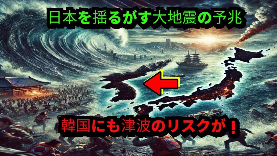 日本を揺るがす大地震の予兆？韓国にも津波のリスクが！