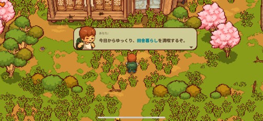 画像集 No.007のサムネイル画像 / 田舎暮らしは案外忙しい!?　「にほんの田舎ぐらし」で自ら作り出したものに囲まれて，心豊かな生活を楽しもう（今日から始めろApple Arcade #23）