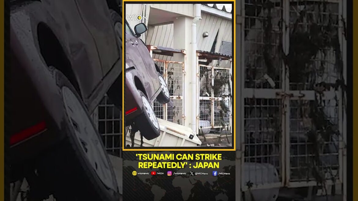 Japan: Tsunami Warning After 6.8-Magnitude Earthquake Struck Southwestern Japan | WION Shorts