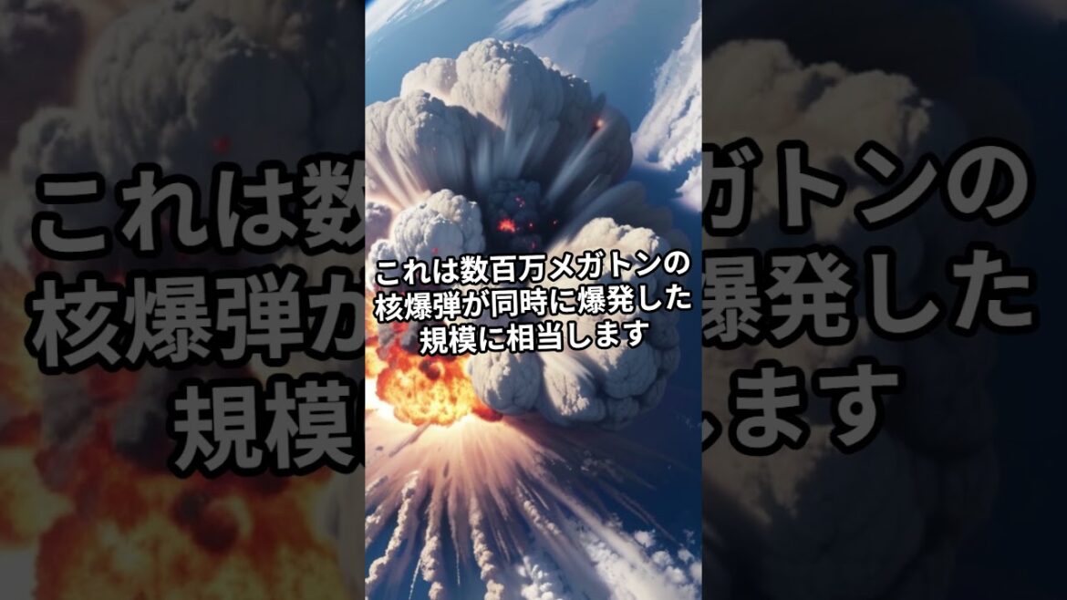 もし月が地球の海に落ちたら、津波の高さはどれくらい？