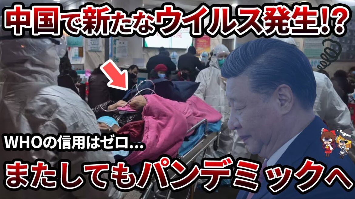 【さらなる脅威】中国で新たなウイルス発生！？世界が警戒する感染拡大の真相とは【ゆっくり解説】