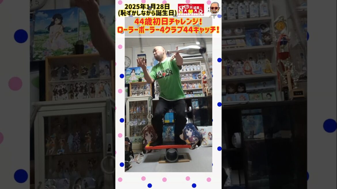 44歳の誕生日なので無茶なチャレンジをしてみた