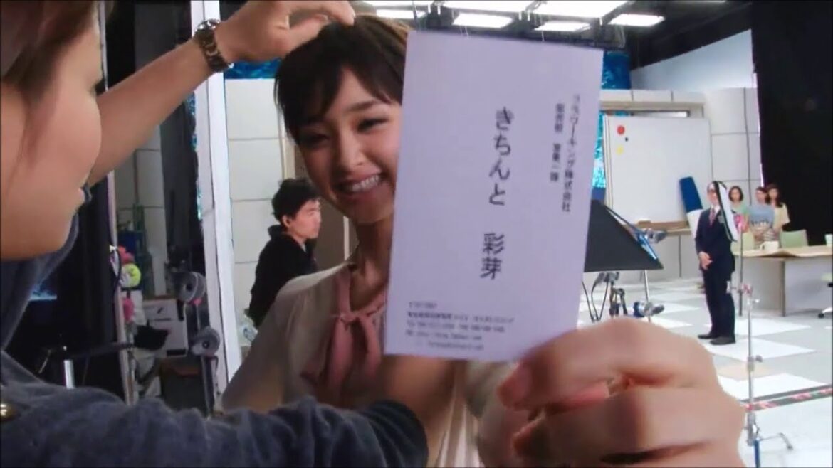 花王 エマール CMメイキング　剛力彩芽