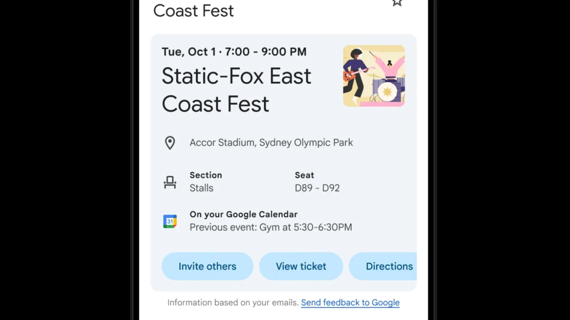 Android と iOS の Gmail アプリで Google カレンダーのカードデザインがリニューアル