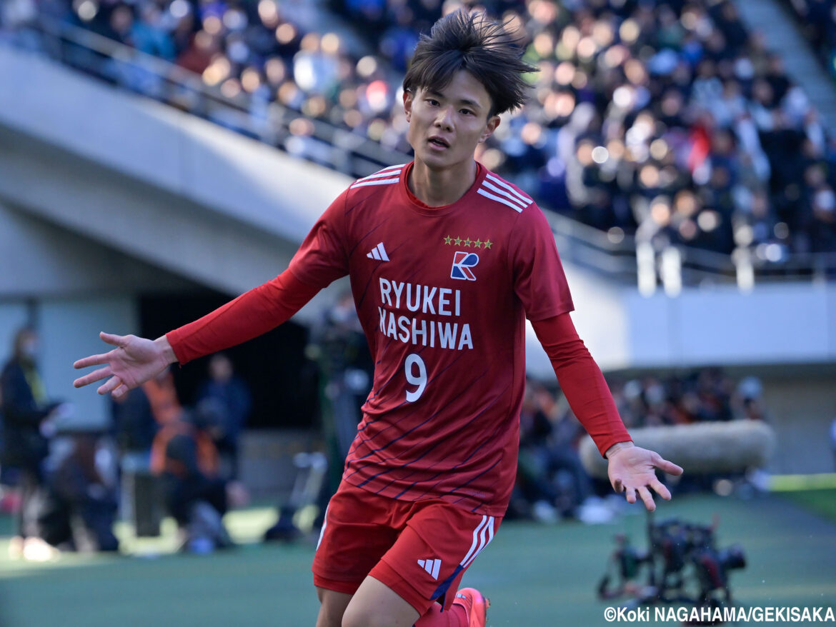 [MOM5011]流通経済大柏FW山野春太(3年)_3試合連続先制ゴール!ライバルを追ってきた“スーパーヤマノ”がエース級の活躍中 - ゲキサカ