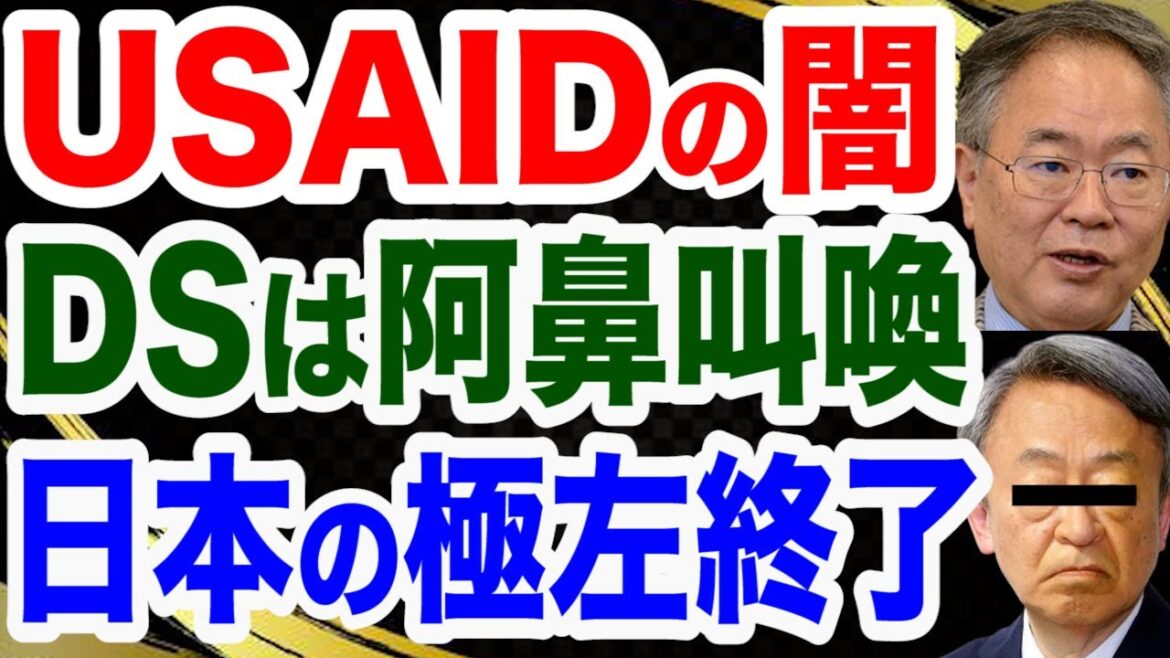 【徹底糾弾】USAID・DSの闇を暴く…岸田文雄・NHK・池◯彰・玉木雄一郎氏・極左団体の繋がりを実名告発…高橋洋一氏・山口敬之氏も大暴露【文化人２スペシャル特集】