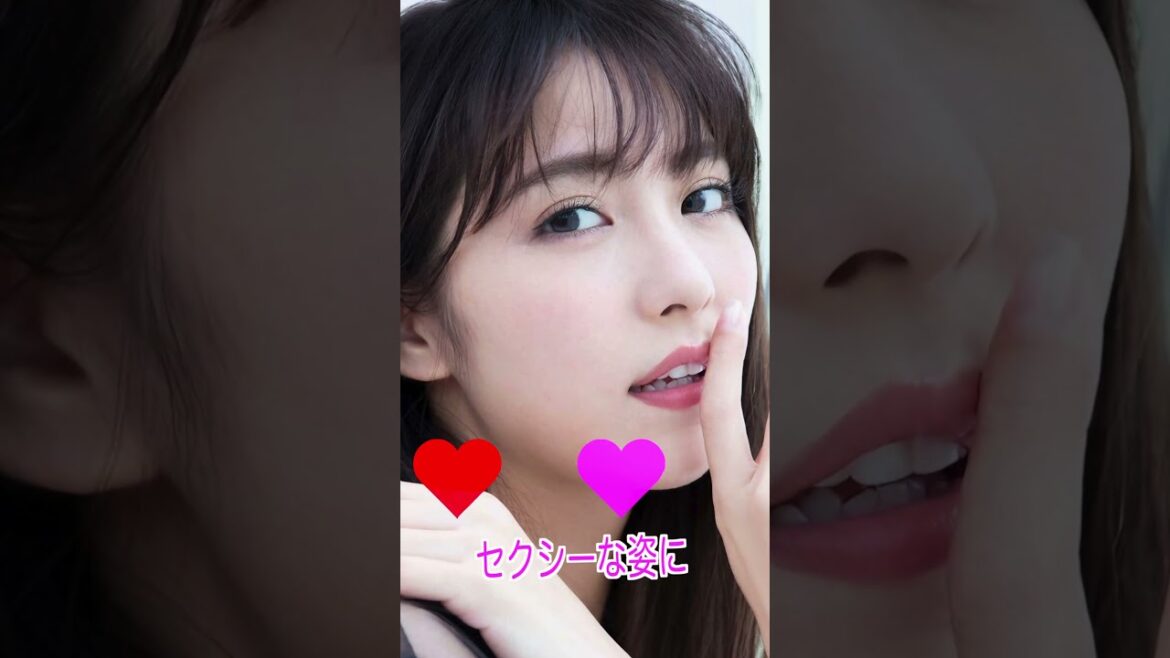 石川恋さん　＃ピタ止めチャレンジ 　# かわいい