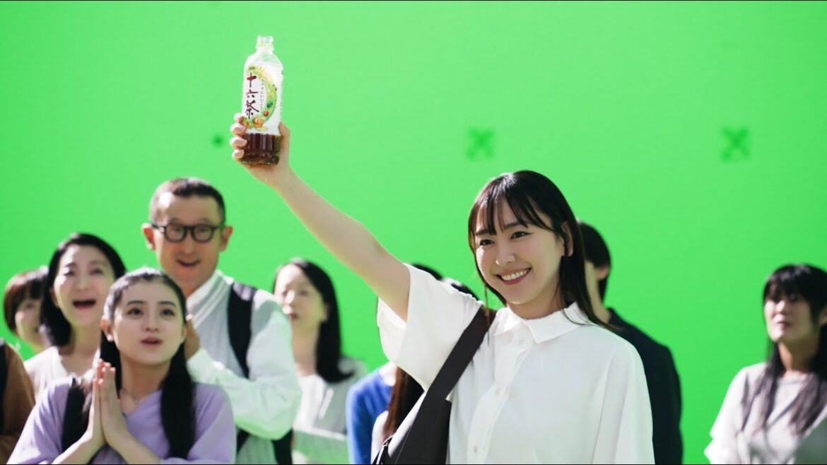 十六茶 新垣結衣 TVCMメイキング動画