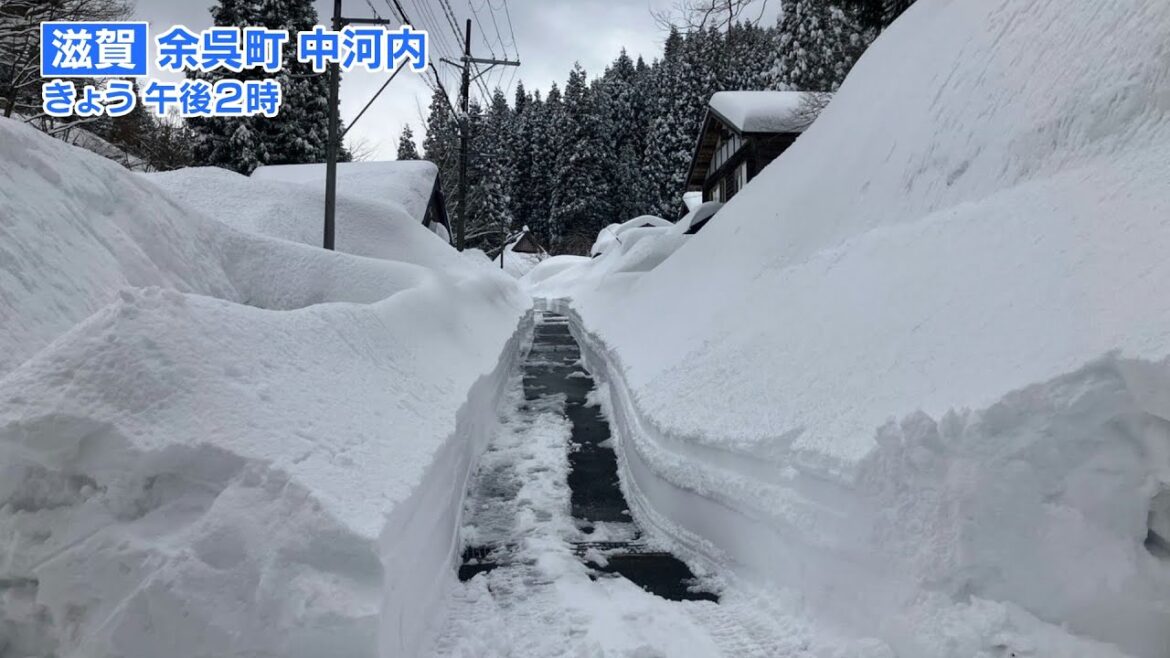 【滋賀で積雪２ｍ超】大阪市内でも雪…長引く寒波の影響『今後の注意点』は？【前田智宏気象予報士が解説】（2025年2月5日）
