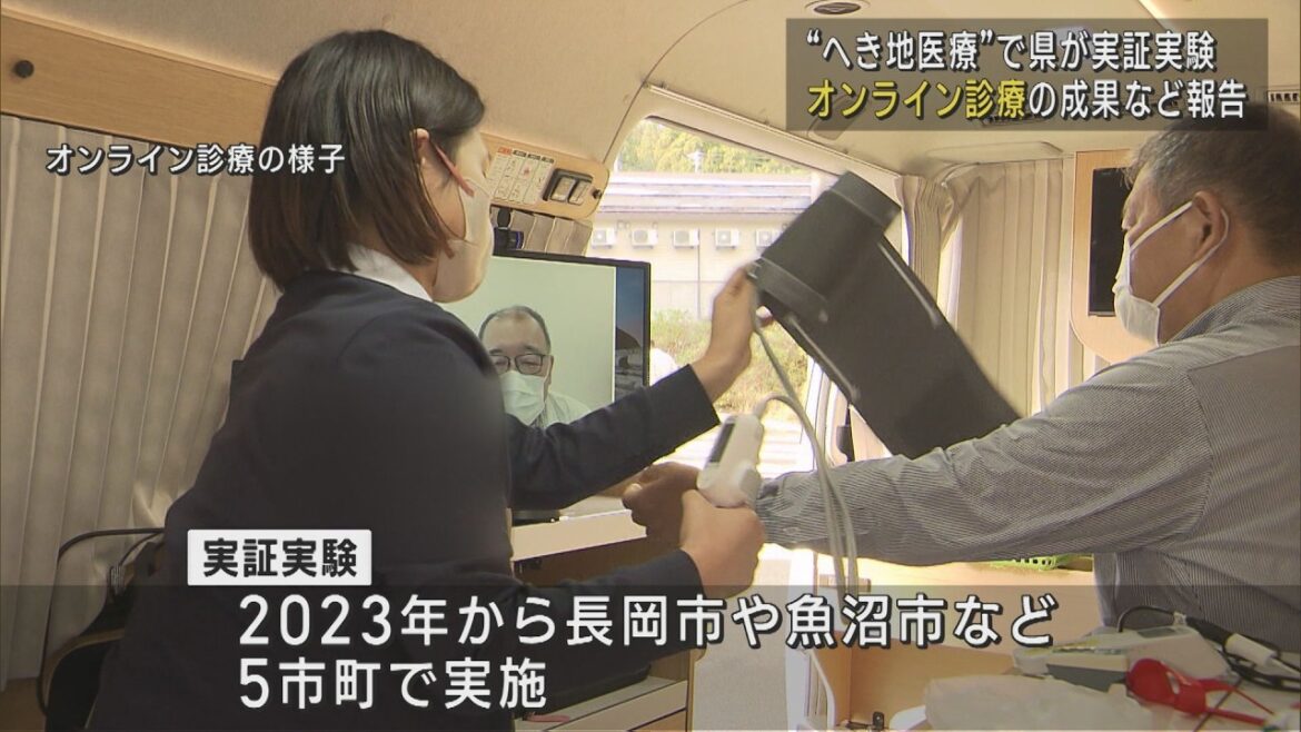 へき地でオンライン診療の実証実験、県が成果など報告【新潟】UXニュース2月5日OA