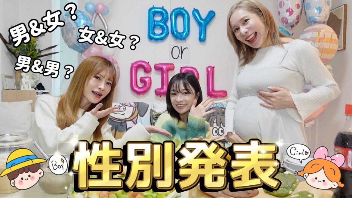 双子ちゃんの性別発表！！！！！