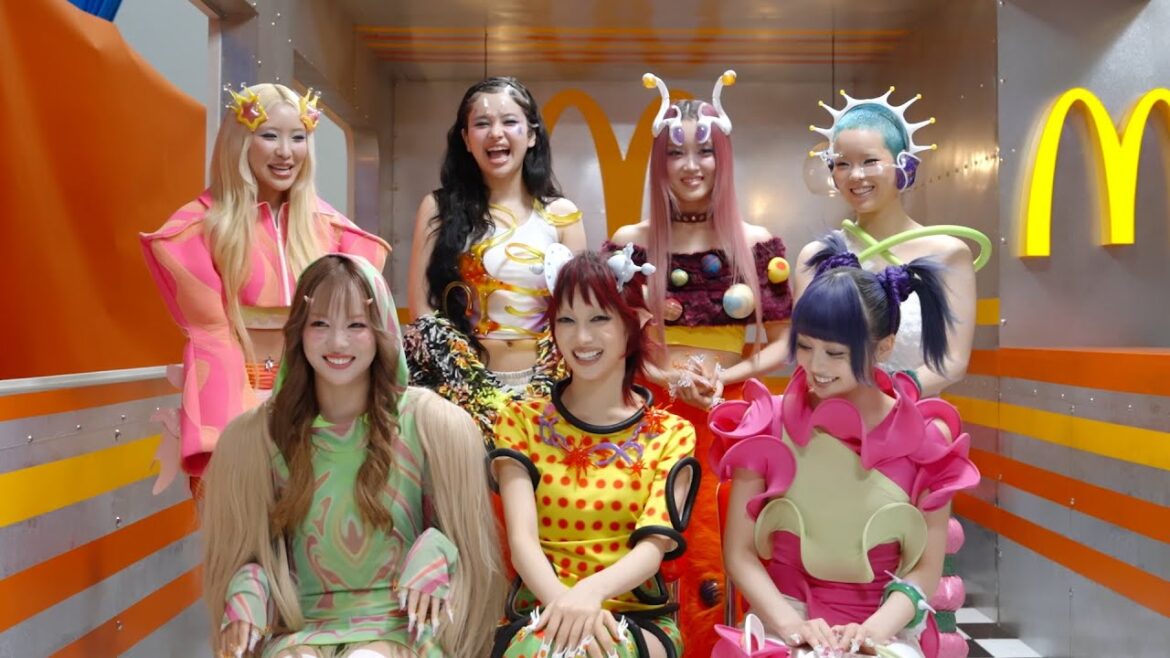 XG・JURIA、衣装のポイントは「肩についてる“髪の毛さん”」個性が光る天然トークでJURIN＆COCONAらメンバーがわちゃわちゃ！　マクドナルド新TVCM＆インタビュー