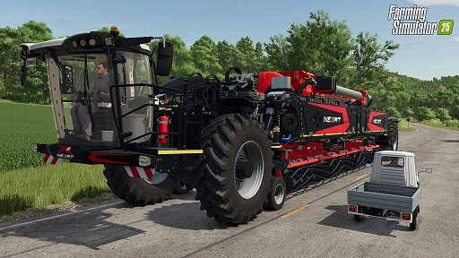画像集 No.001のサムネイル画像 / 「Farming Simulator 25」，次世代型農業技術を謳うオール・イン・ワン型機械を導入する「NEXAT Pack」が3月11日リリース