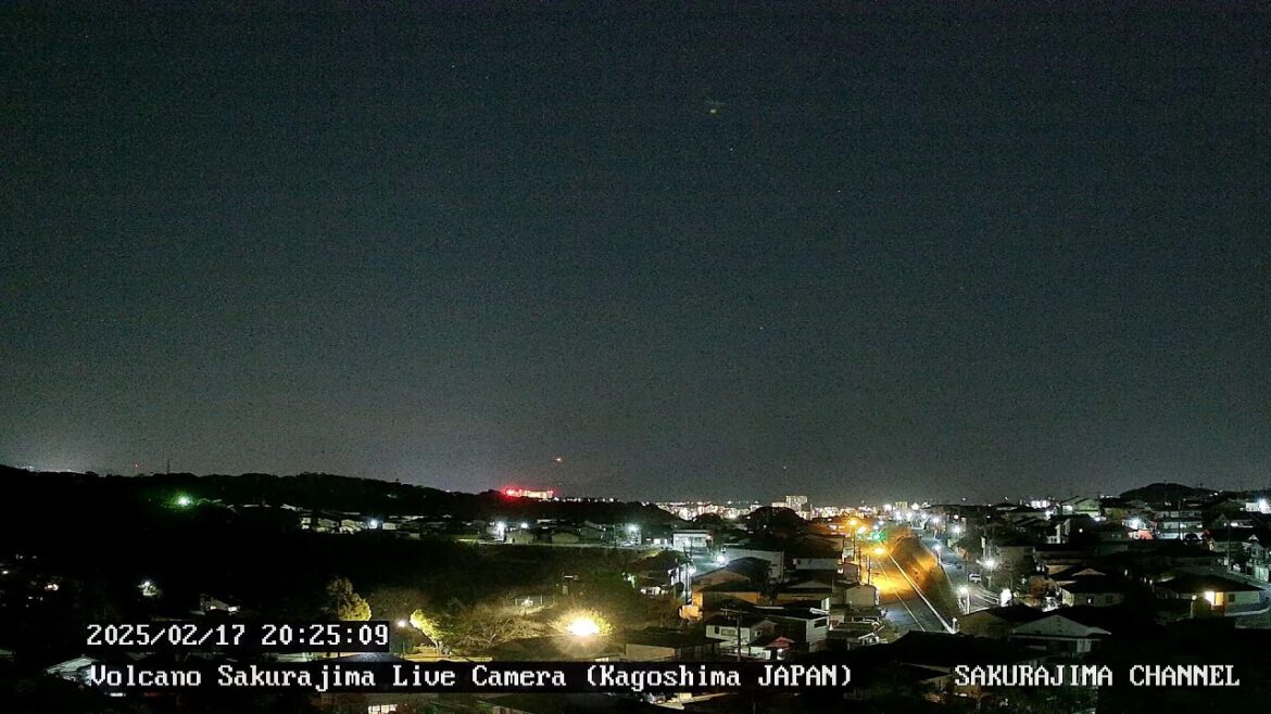【絶景LIVE】桜島ライブカメラ（噴火・雲海・朝焼け・星空） live camera  volcano-Sakurajima ,Kagoshima,Japan