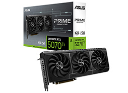 画像集 No.006のサムネイル画像 / ASUSの「GeForce RTX 5070 Ti」搭載カードは約17〜20万円弱に。2月20日23時から販売スタート
