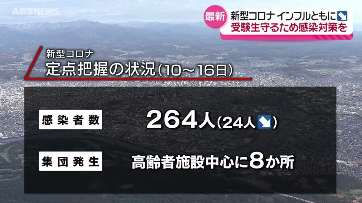 インフル・コロナ 減少傾向に