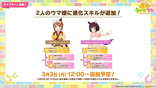 画像集 No.020のサムネイル画像 / アーモンドアイやグランアレグリアなど多数の新規ウマ娘が発表に。「ウマ娘 プリティーダービー」ぱかライブTV Vol.50まとめ