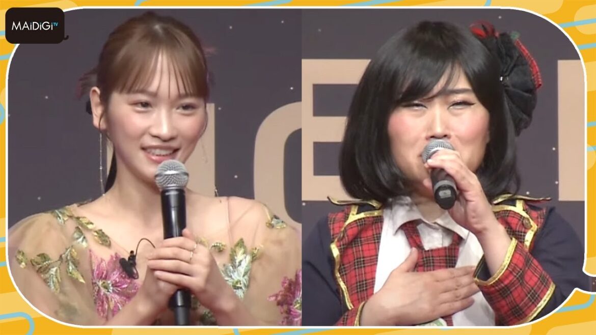 キンタロー。「許可フライングゲット」　前田敦子から“直々許可”　川栄李奈と共演　「HOT PEPPER Beauty AWARD 2025」授賞式