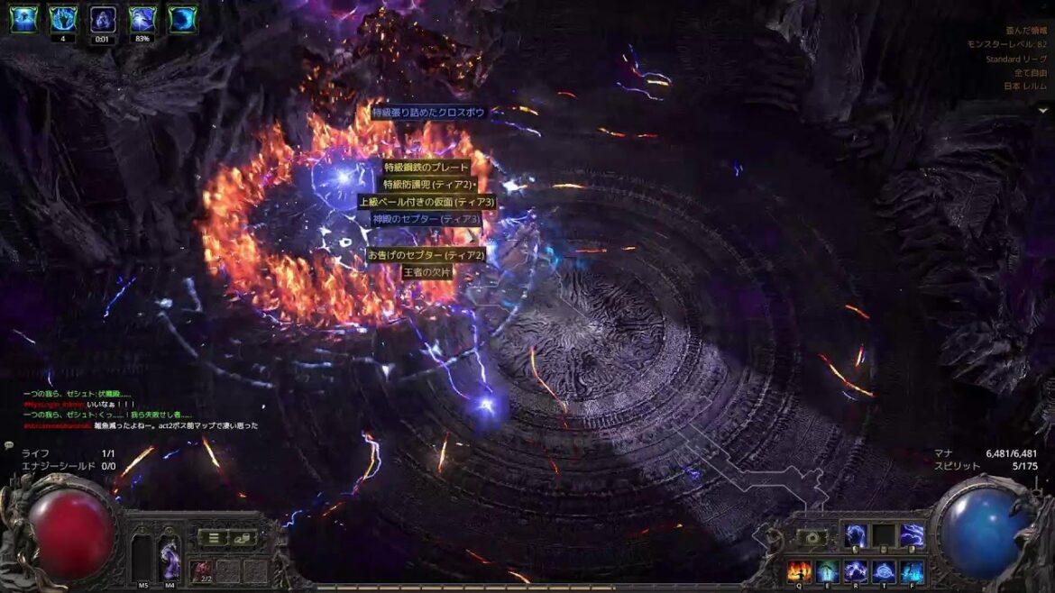 【poe2】コロナ陽性でもファームしよう　96lv~
