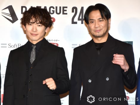 『第一生命 D.LEAGUE』25-26 SEASONのプレスカンファレンスに出席した（左から）EXILE NAOTO、EXILE HIRO （C）ORICON NewS inc. 