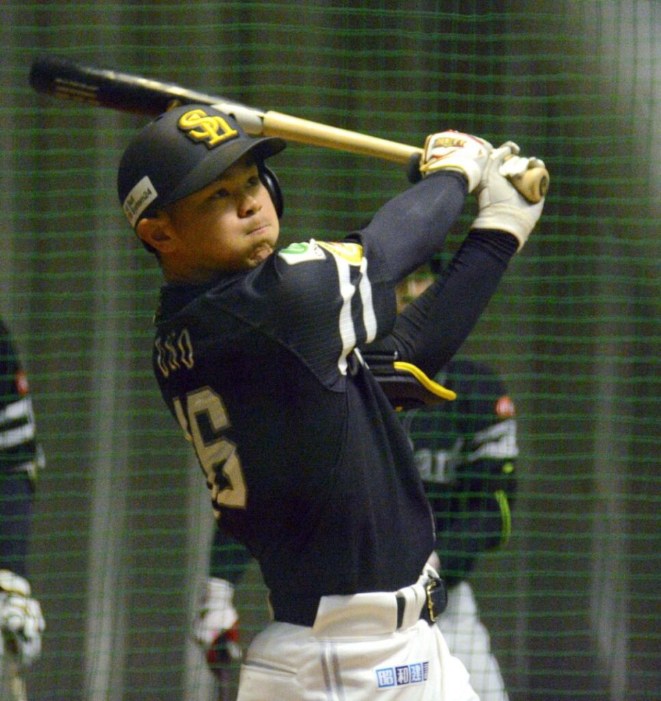 初体験のライブBPで打球速度160キロ！ ソフトバンク・ドラフト4位宇野真仁朗、高校通算64発のパワーをいきなり証明 - 西日本新聞me