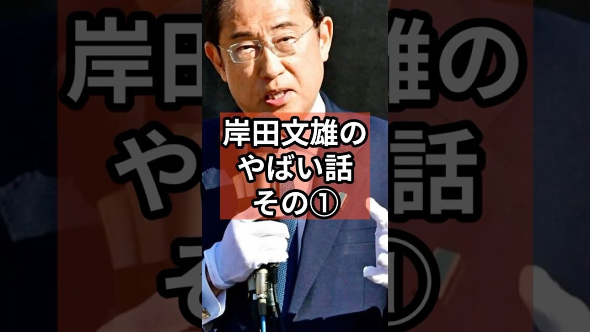 岸田文雄のやばい話① #政治 #自民党   #石破茂   #shorts  #投票 VOICE:VOX 青山龍星 VOICE:VOX Nome