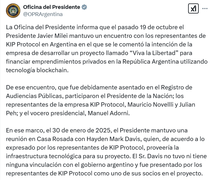 Argentina, Cryptocurrencies, Fraud, Law, Politics, Investments, Bitcoin Regulation, Scams, Solana, Javier Milei
