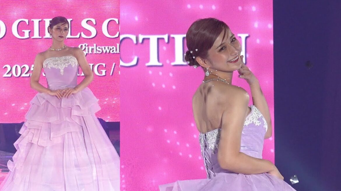 しなこ、ポップなイメージから一変！デコルテ＆美背中大胆披露のドレス姿でTGC登場　前回はまさかの「客席から見ていました！」　『マイナビTGC 2025 S/S』