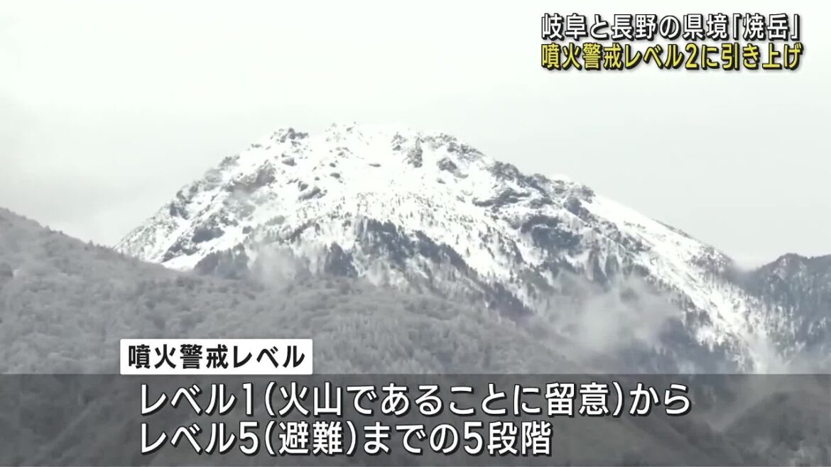 【噴火警報】気象庁が焼岳を噴火警戒レベル2「火口周辺規制」に引き上げ (25/03/04 09:23)