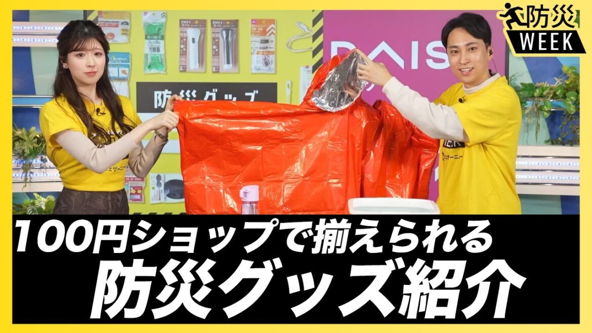 【災害対策に便利】「#100円ショップ」で揃えられる防災グッズ／#東日本大震災から14年 #防災WEEK