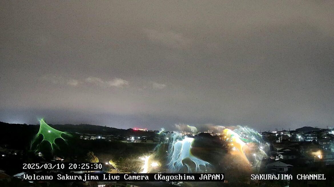 【絶景LIVE】桜島ライブカメラ（噴火・空雲・朝焼け・星空） live camera  volcano-Sakurajima ,Kagoshima,Japan
