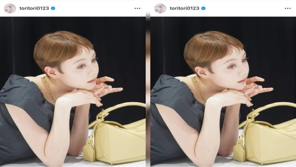 B1- トリンドル玲奈、肩出し&ミニ丈ドレスで大胆肌見せ「美しい」「足の長さ、綺麗さ、カンペキですね!」