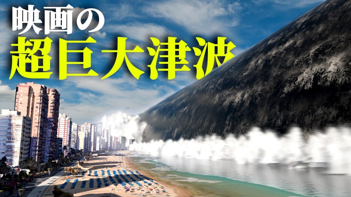🌊フィクションの津波の高さ比較🌊