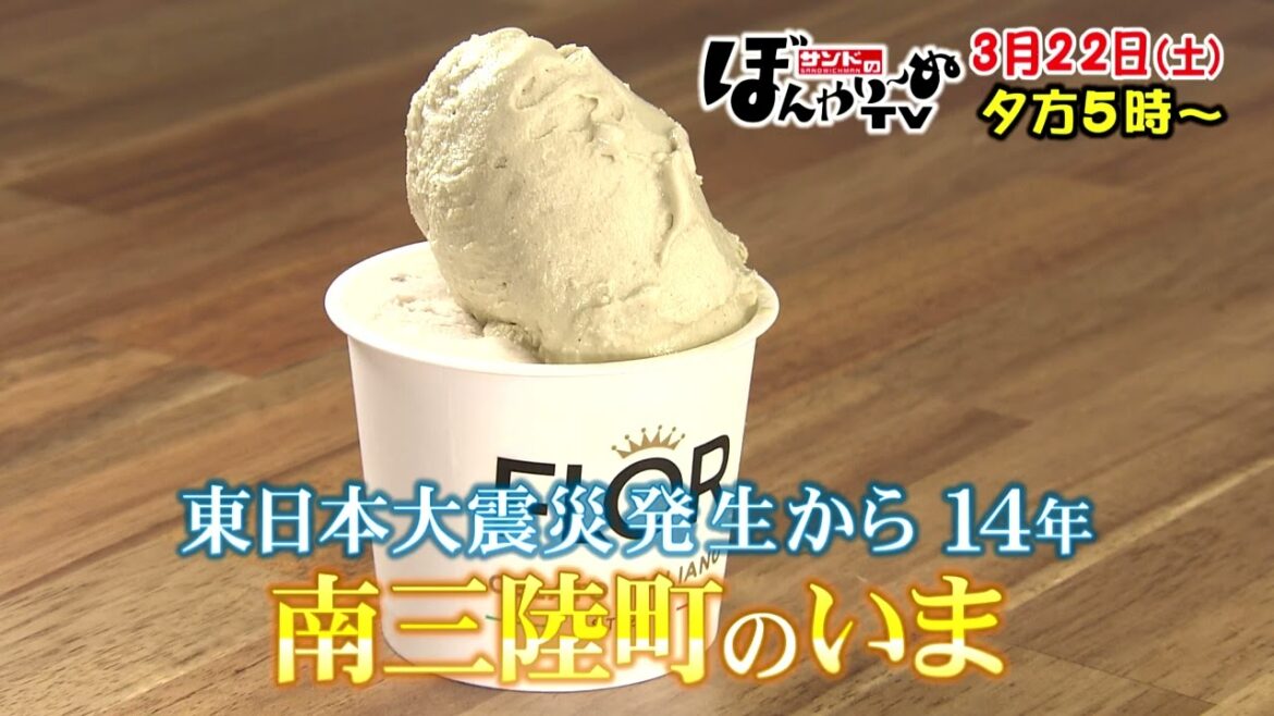 【tbcテレビ】2025年3月22日(土) 東日本大震災発生から14年 南三陸町のいま