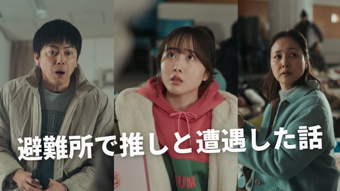 【短編映画（縦型 ）】「避難所で推しと遭遇した話」本編