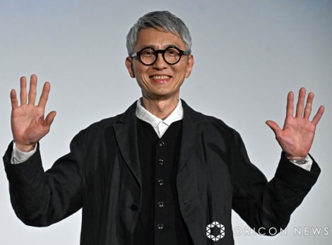 『劇映画 孤独のグルメ』ファイナル舞台あいさつに登場した松重豊 (C)ORICON NewS inc.