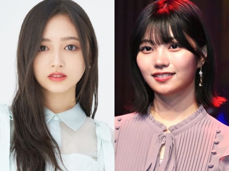 乃木坂46の38thシングルセンターを務める井上和＆中西アルノ （C）ORICON NewS inc. 