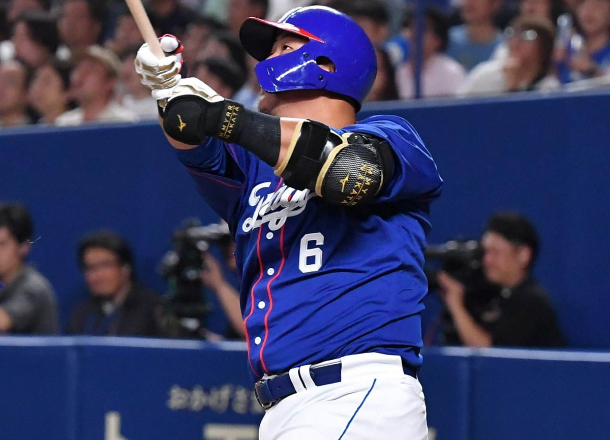 中日・中田翔が今季1号ソロ 昨年7月以来269日ぶり レフトポール際へ一撃 バンテリンドーム今季チーム1号に 「頑張っている宏斗へ」（デイリー ...