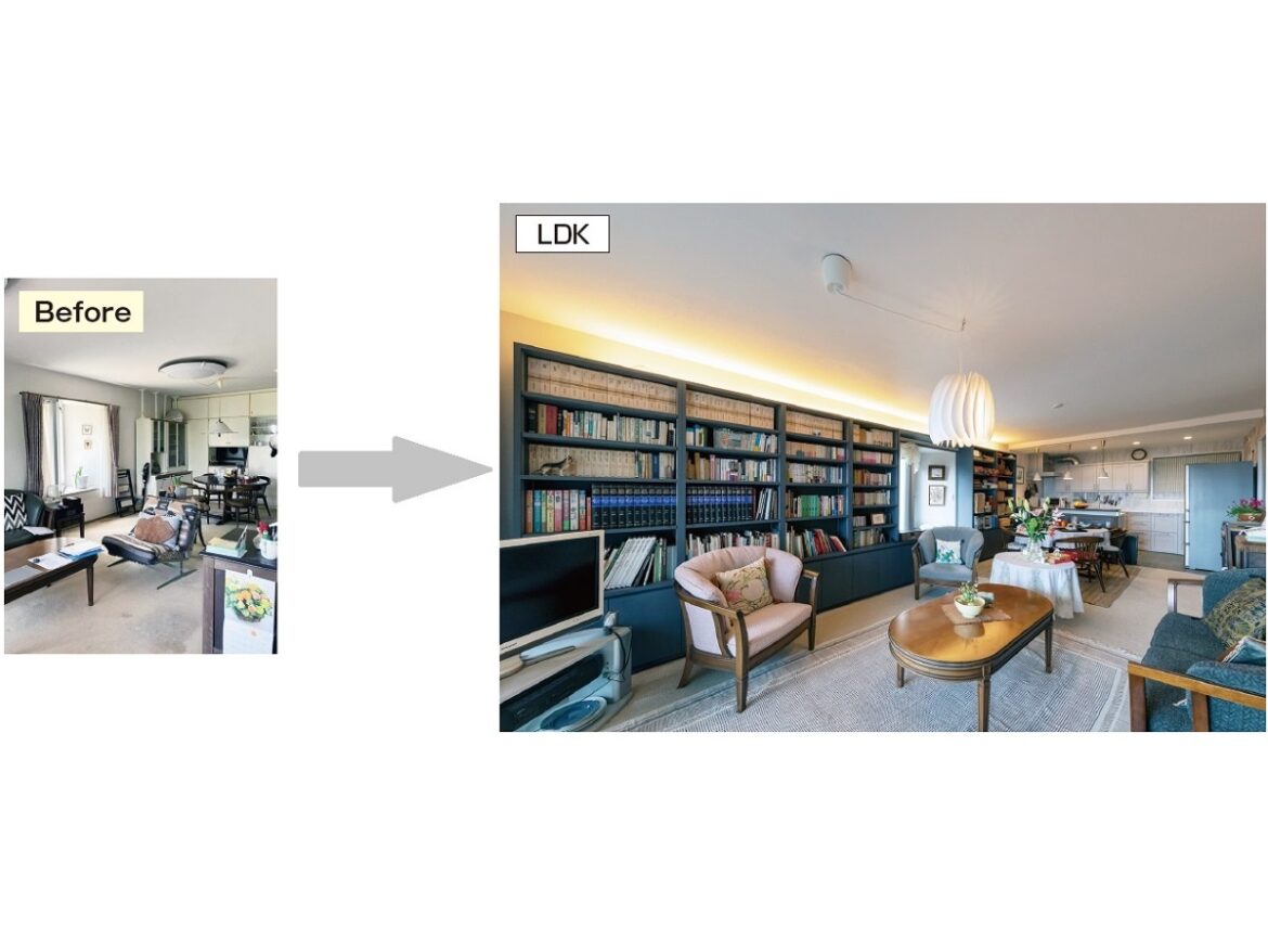 ナサホーム、輸入クロスと家具がマッチした英国風のリノベ【RoomClip全国理想の住まいコンテスト】 :: リフォーム産業新聞