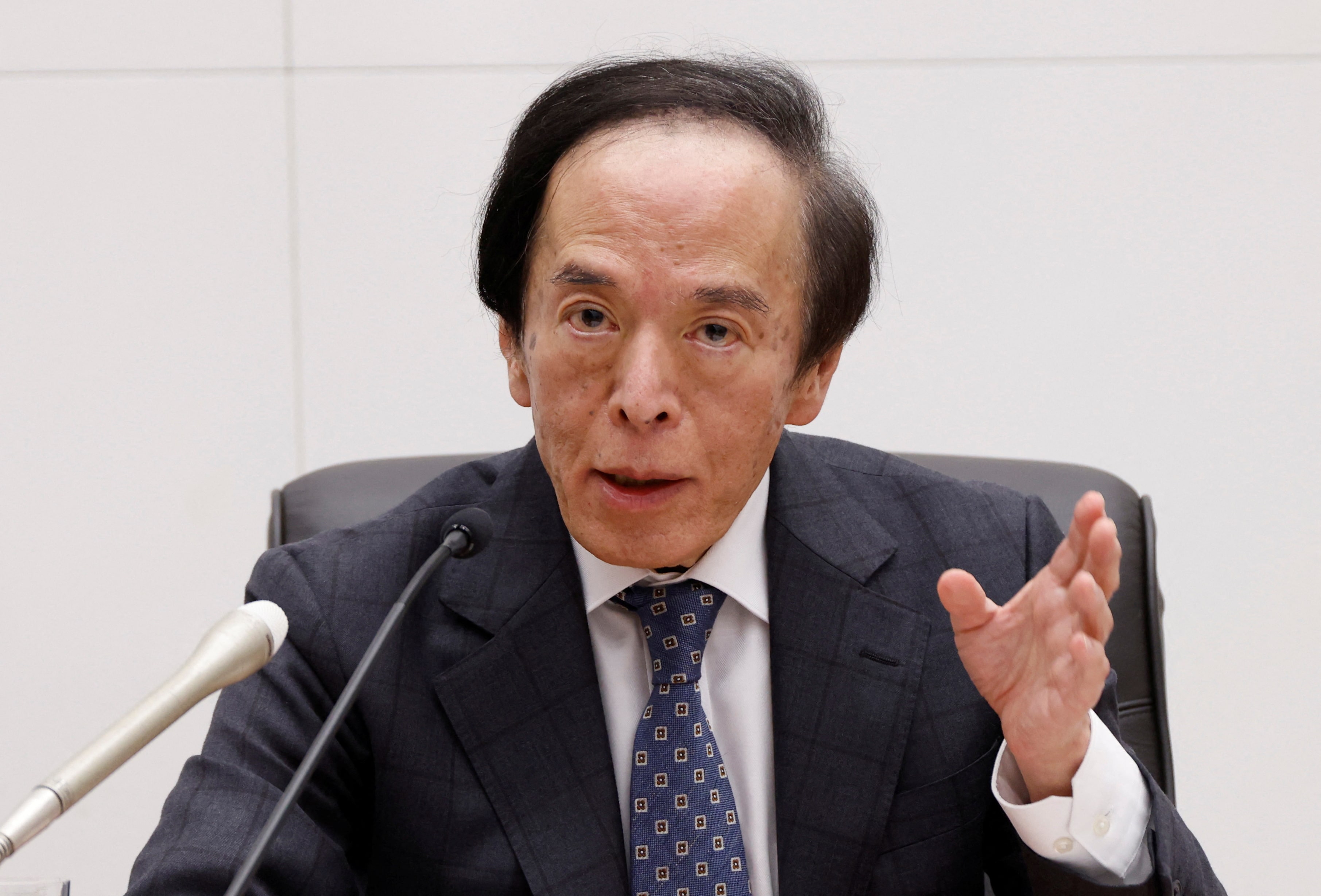 展望リポートの見通し実現なら、引き続き緩和度合い調整＝植田日銀総裁