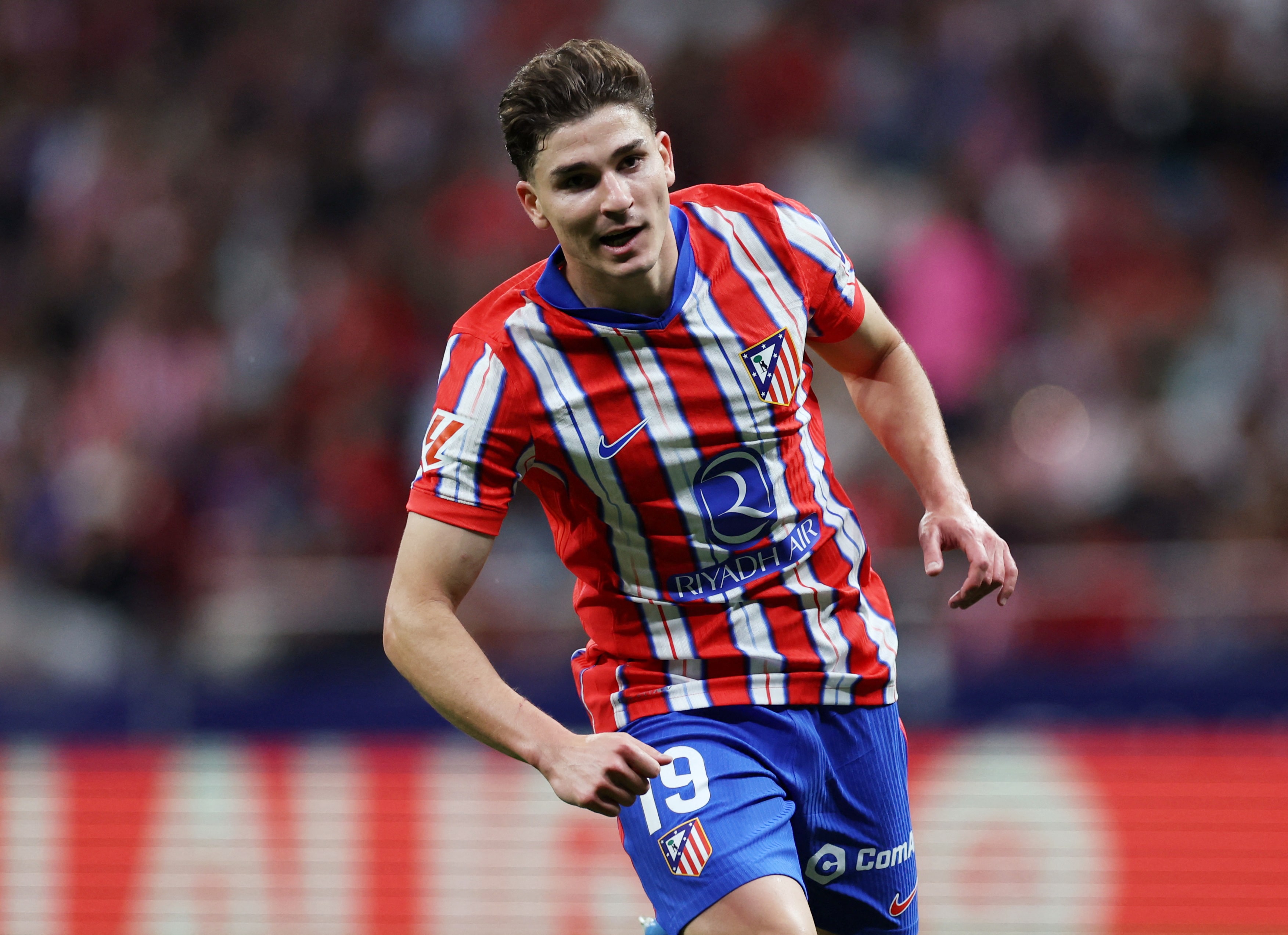 サッカー=アトレチコ完勝、アルバレスらがゴール スペイン1部