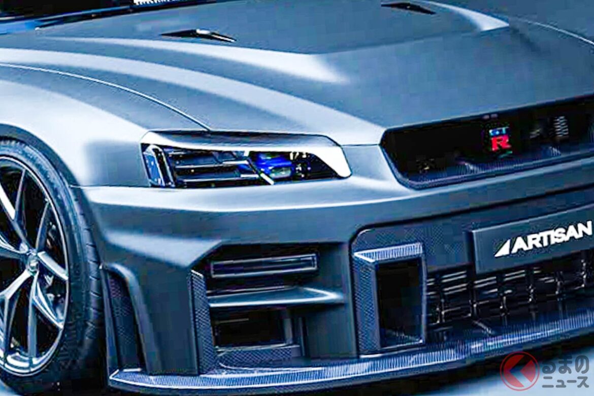 【英国】新「R36」がまもなく完成!? 日産の「旧車デザイン」＆4.1リッター「V6」採用の「アルティザンGT-R」！ “1000馬力超えモデル”も用意なArtisan Vehicle Designの「ドリームモデル」がスゴイ（くるまのニュース） | 自動車情報・ニュース
