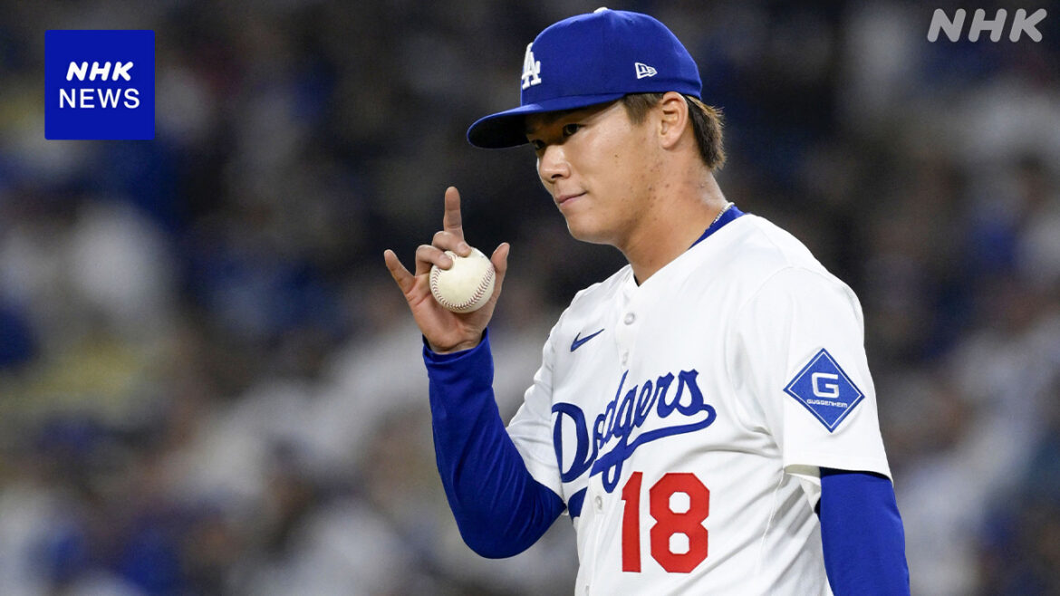 ドジャース 山本由伸 6回無失点で2勝目 大谷翔平は4打数無安打 - nhk.or.jp